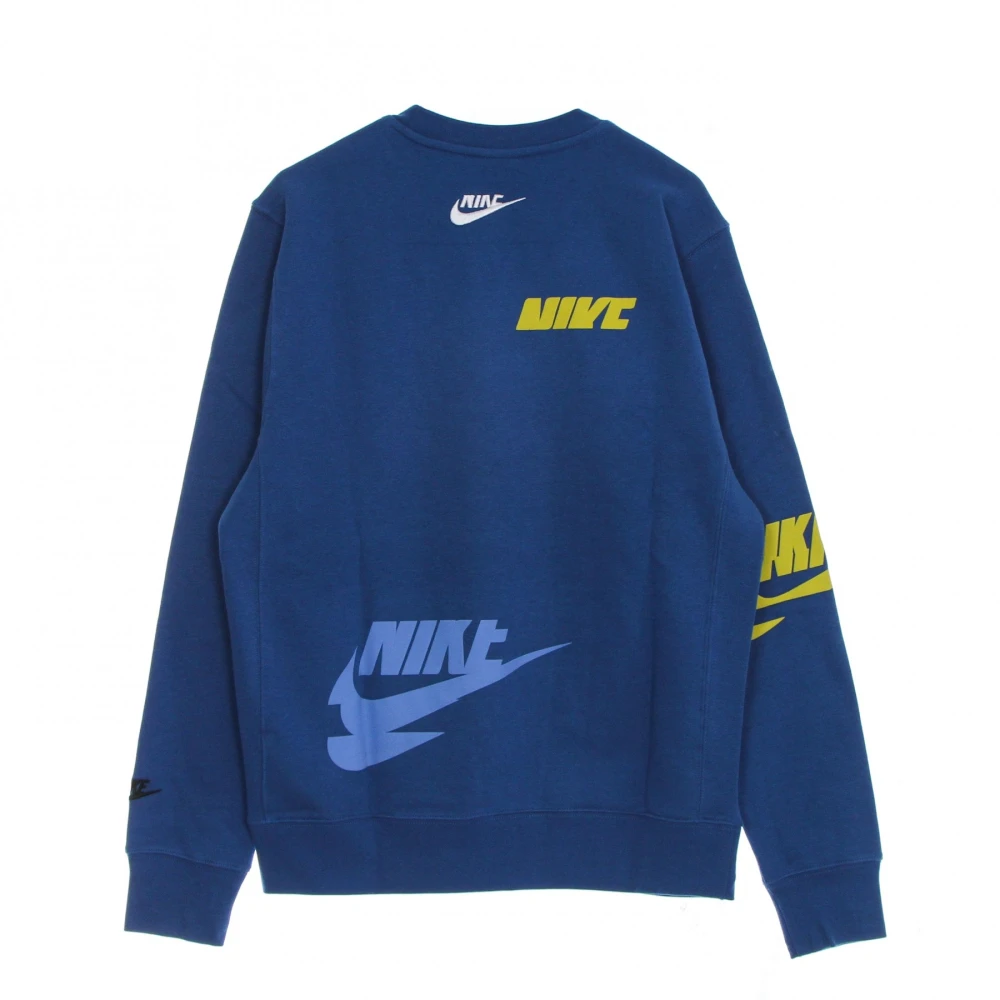 Nike Essentials+ Crewneck Sportkleding Blue Heren