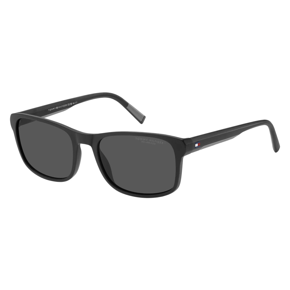 Tommy Hilfiger Men's Black Sunglasses, 56 Mm, Sunglasses