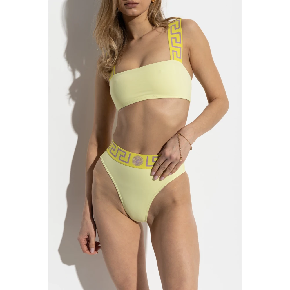 Versace Bikini Top Yellow Dames