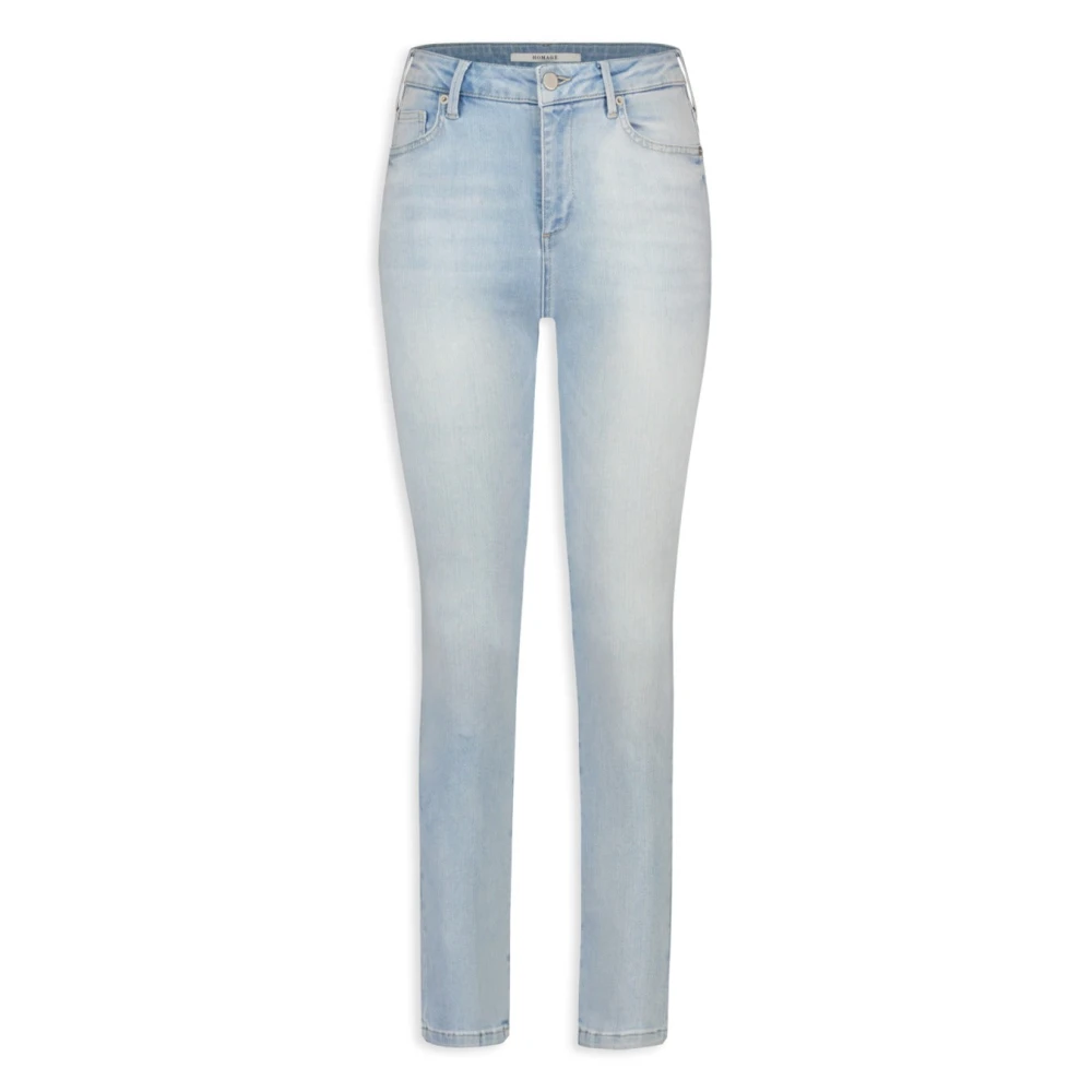 Homage Lichtblauwe stretchy straight jeans Sarah Blue Dames