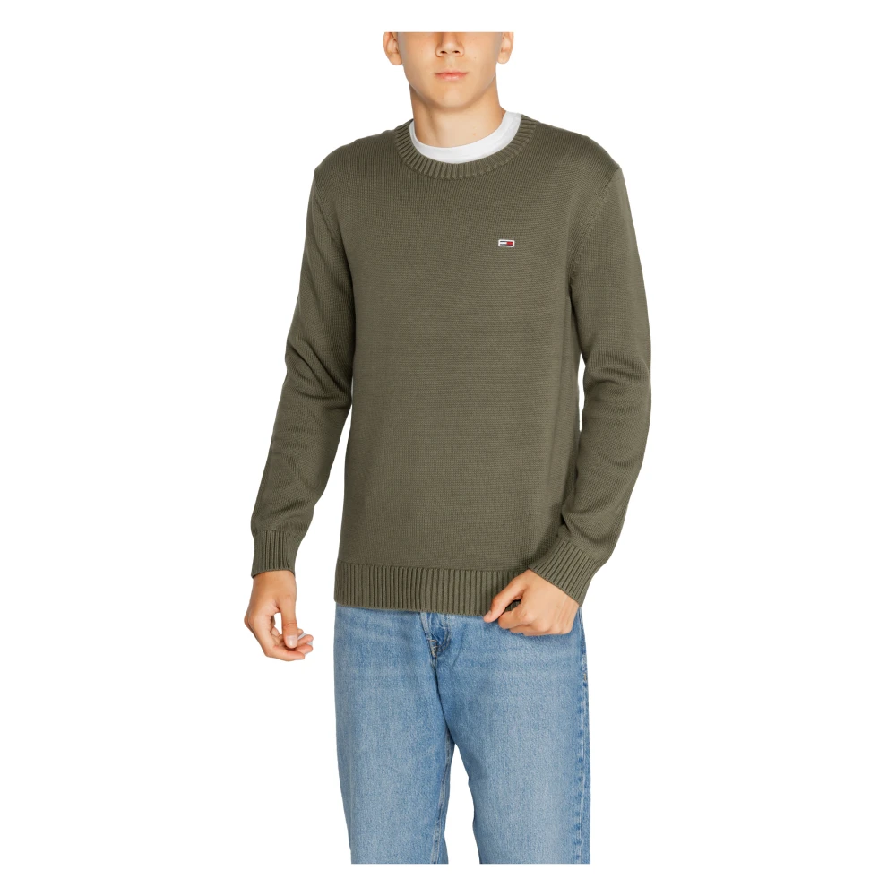 Tommy Hilfiger Biologisch Katoenen Herentrui Green Heren