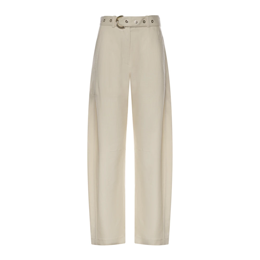 Pinko Women's Beige Lexy Wide Trousers
