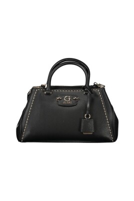black-polyethylene-women-handbag-ribbon-bag