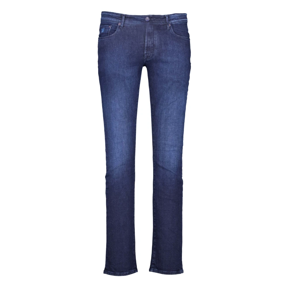 Atelier Noterman Blauwe Jeans Blue Heren