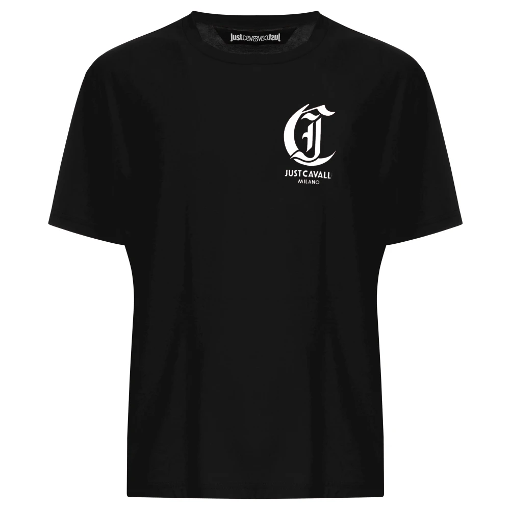 Just Cavalli T-shirts en Polos Black Heren