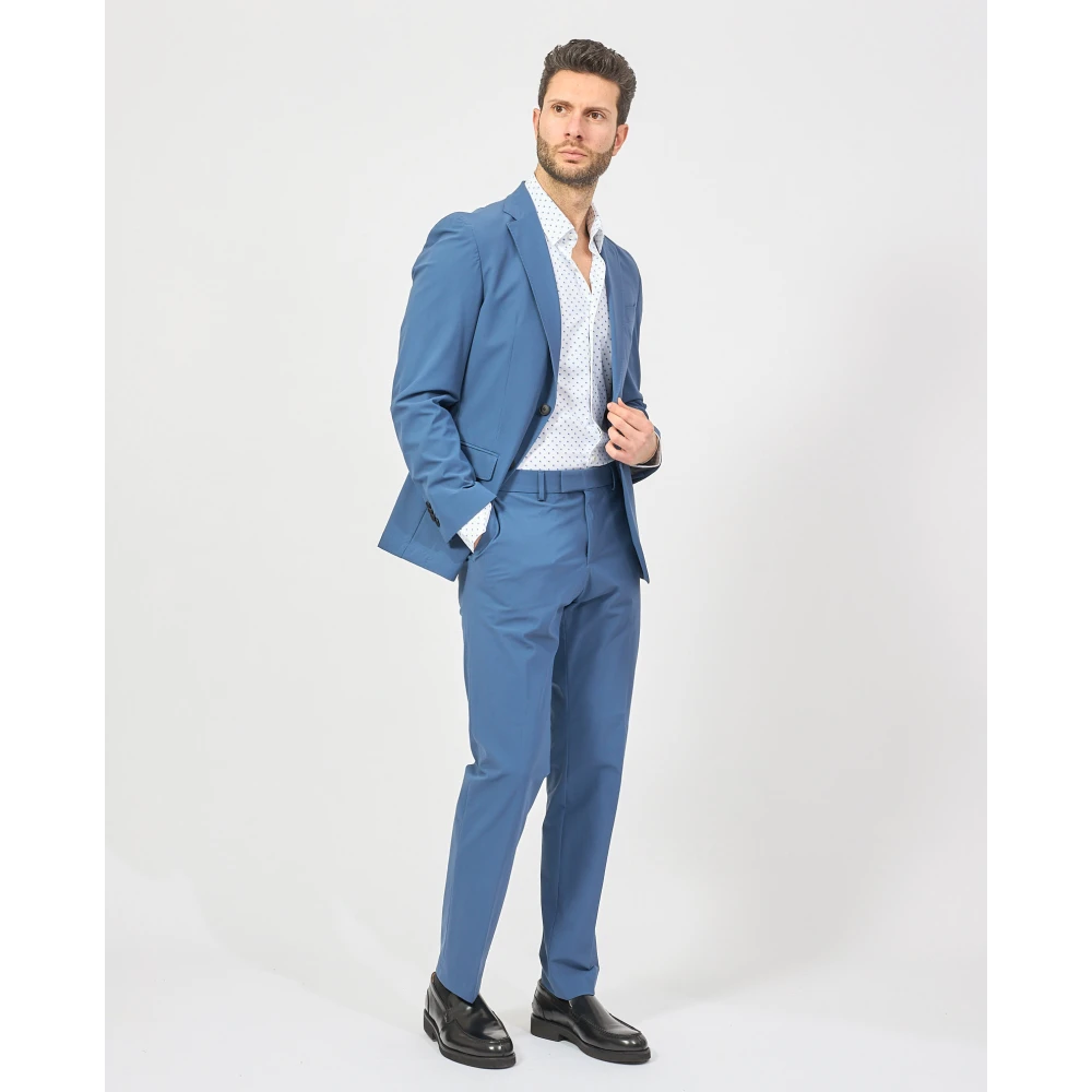 Hugo Boss Blauw Slim Fit Performance Pak Blue Heren