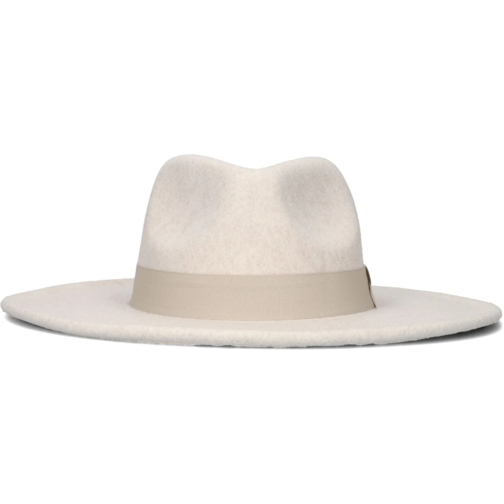 Notre-v Elegante Beige Hoed voor Vrouwen Beige Dames