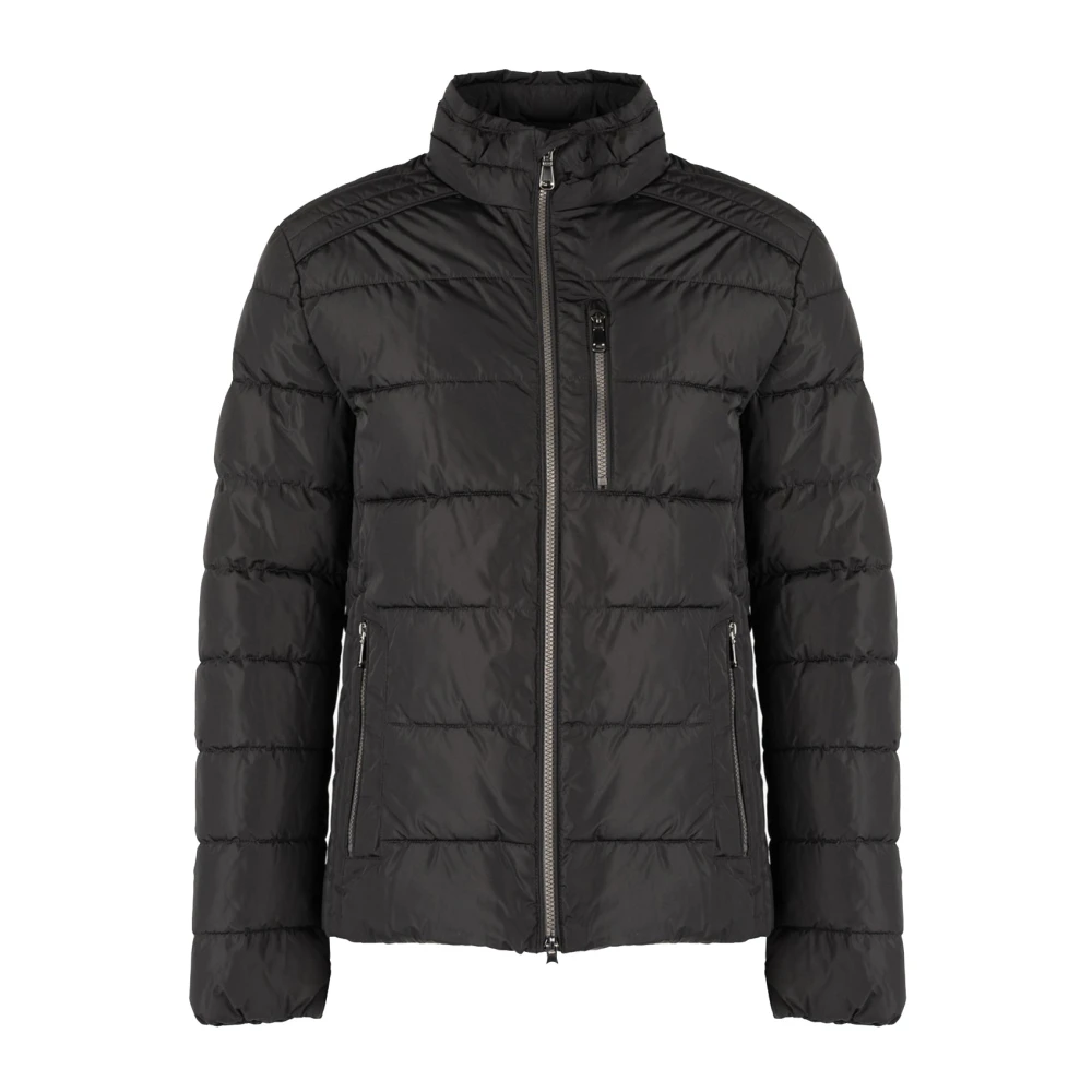 Geox Gewatteerde Winterjas Black Heren