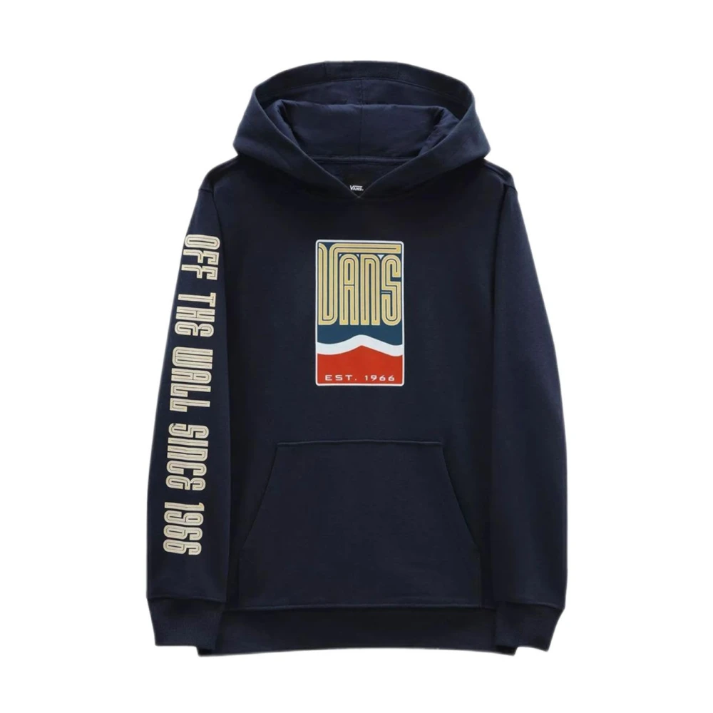 Vans Barn Sidestripe Stack Sweatshirt Blue, Pojke