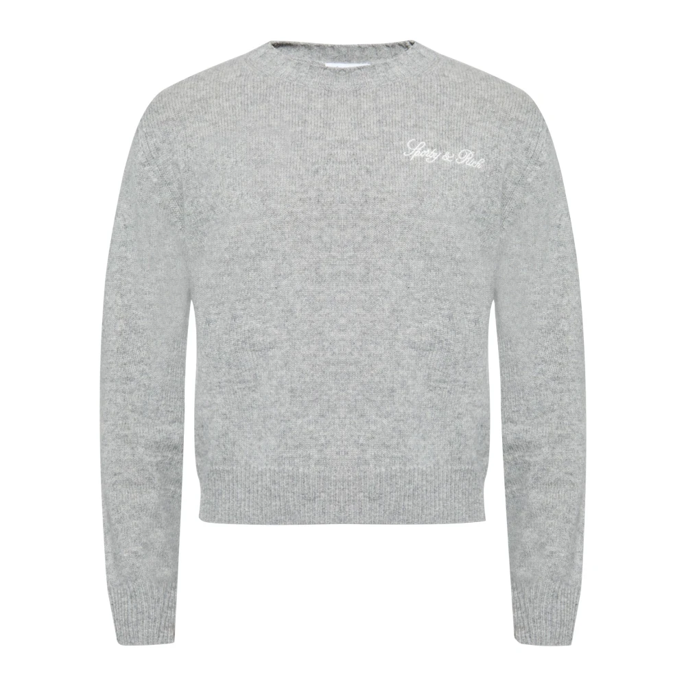 Sporty & Rich Trui uit de Paris Drop collectie Gray Heren