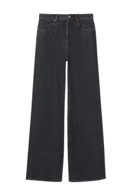 Midnight Blue Wide-Leg Jeans