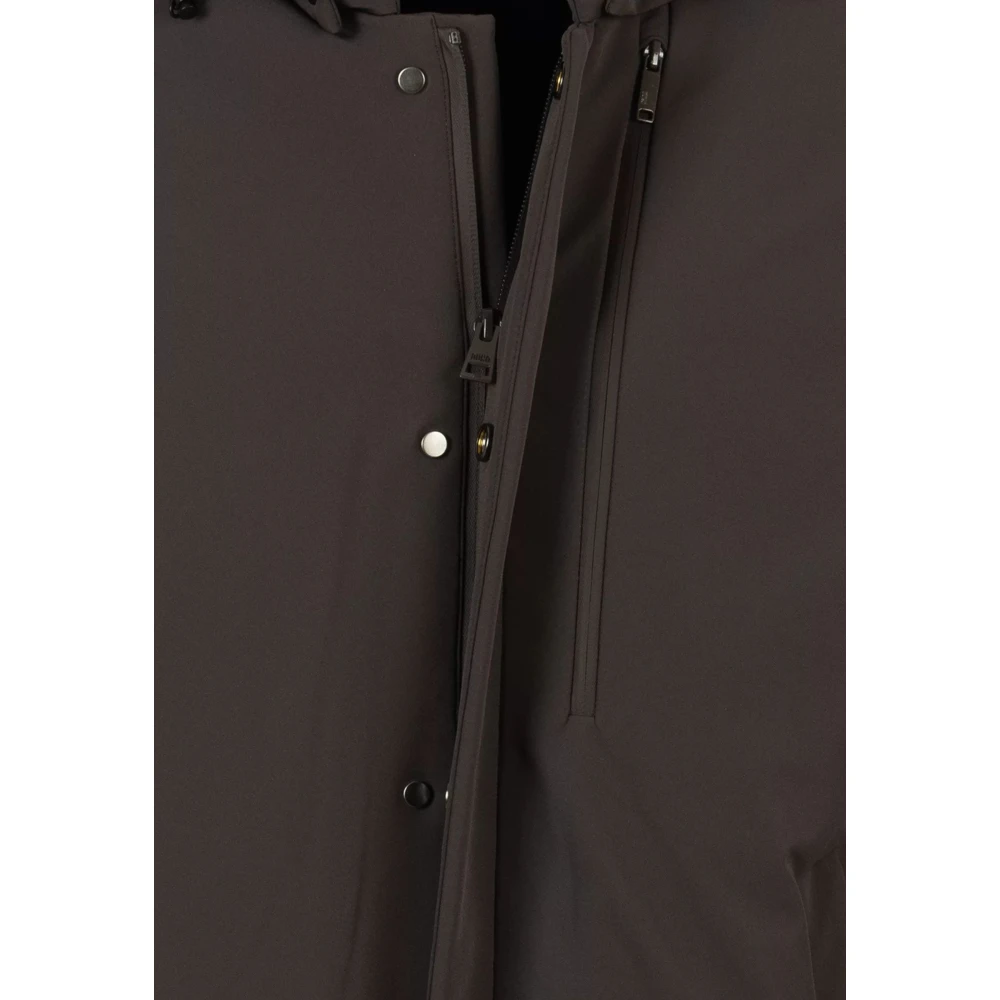 Duno Grijze Hooded Winterjas Gray Heren
