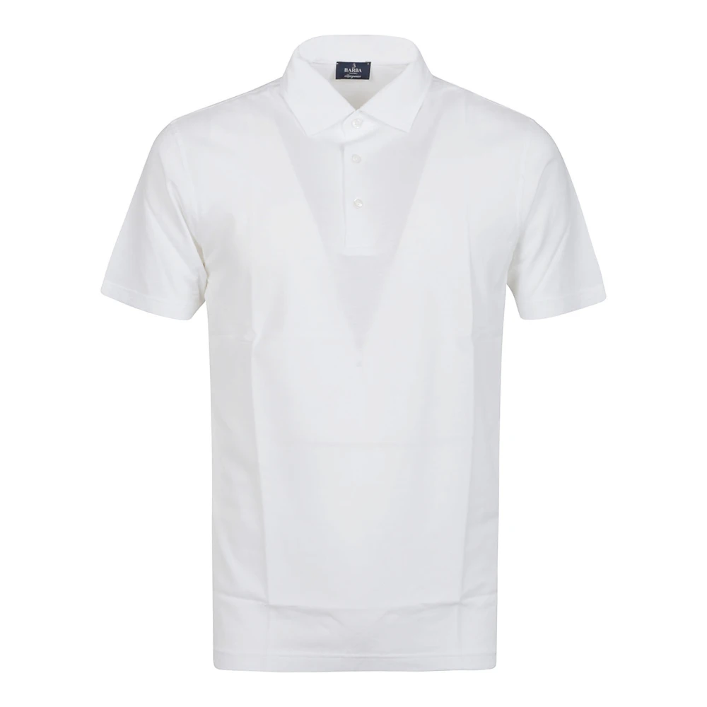 Barba Napoli Polo Shirts White Heren