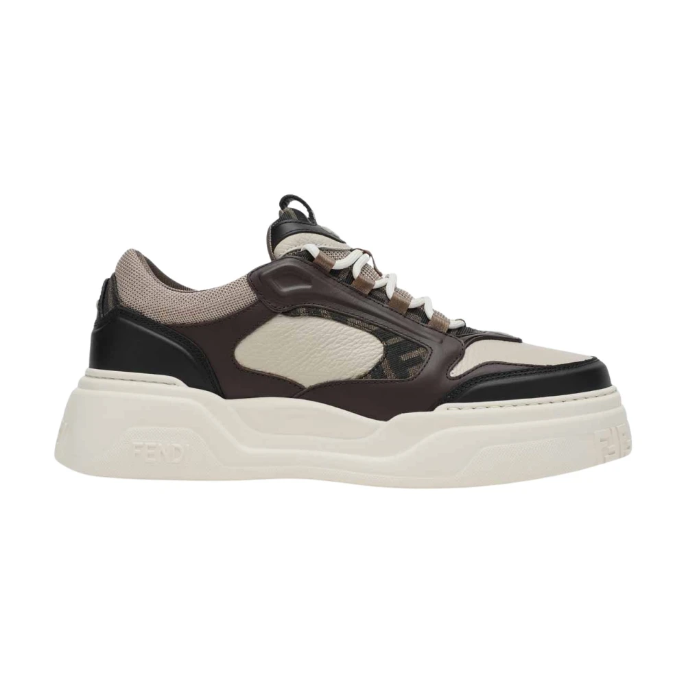 Fendi Chunky Lage Sneaker Heren Schoenen Veelkleurig Multicolor
