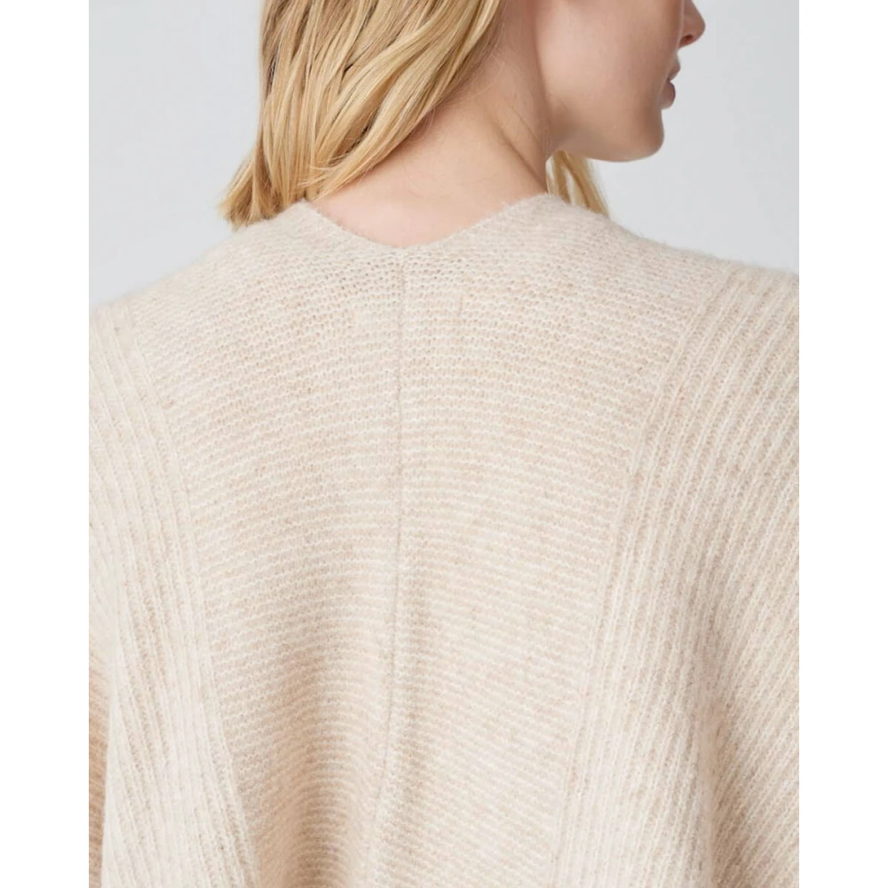 Opus Elegant Shawl Cape Brown Dames