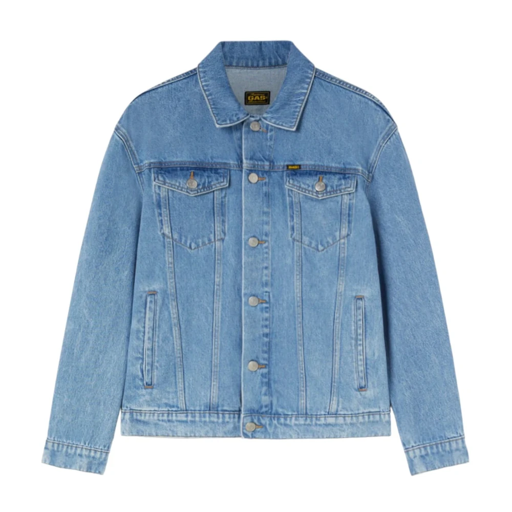 GAS Denim Jack Blue Heren