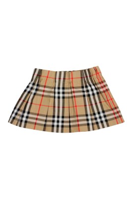 vintage-check-pleated-skirt