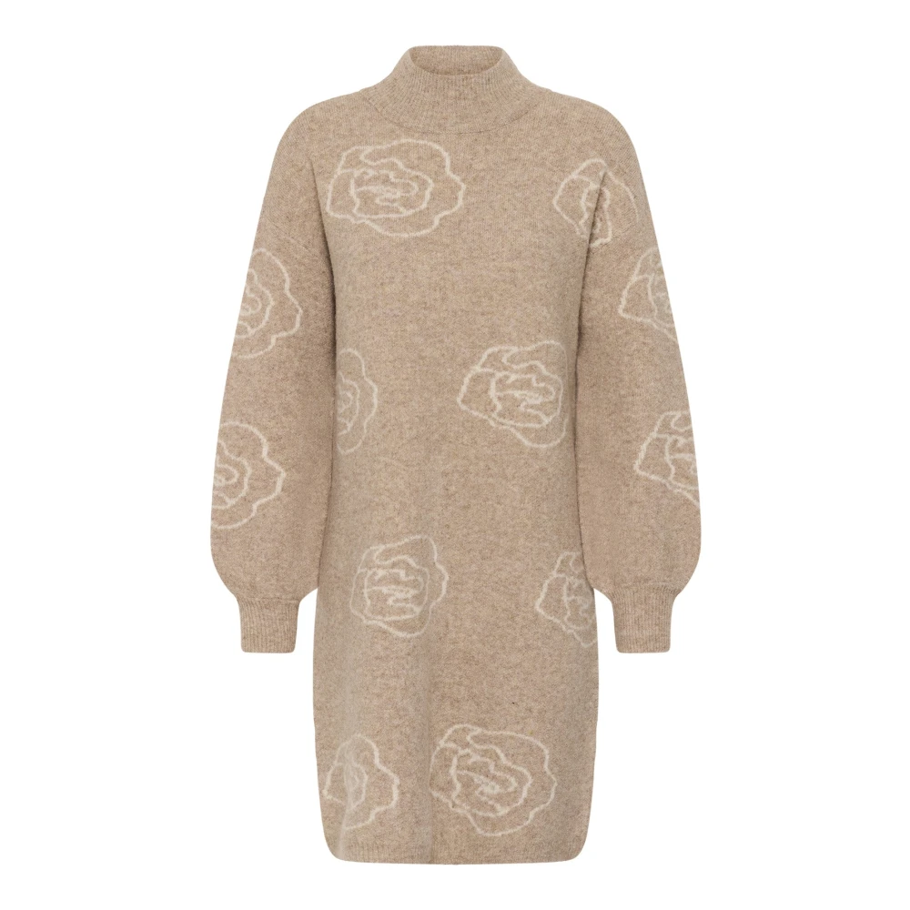 Kaffe Damen Beige Kleid Wilma - Bild 3