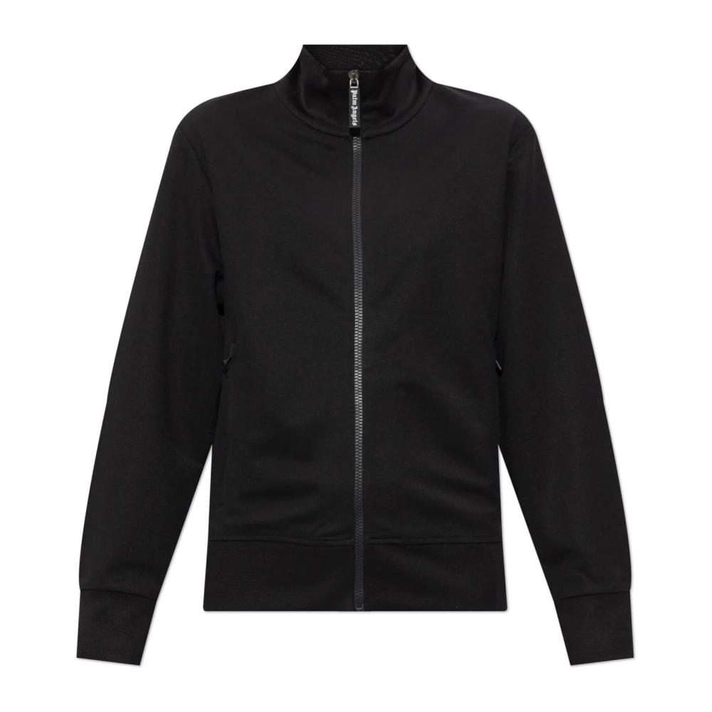 Palm Angels Sweatshirt met opstaande kraag Black Dames