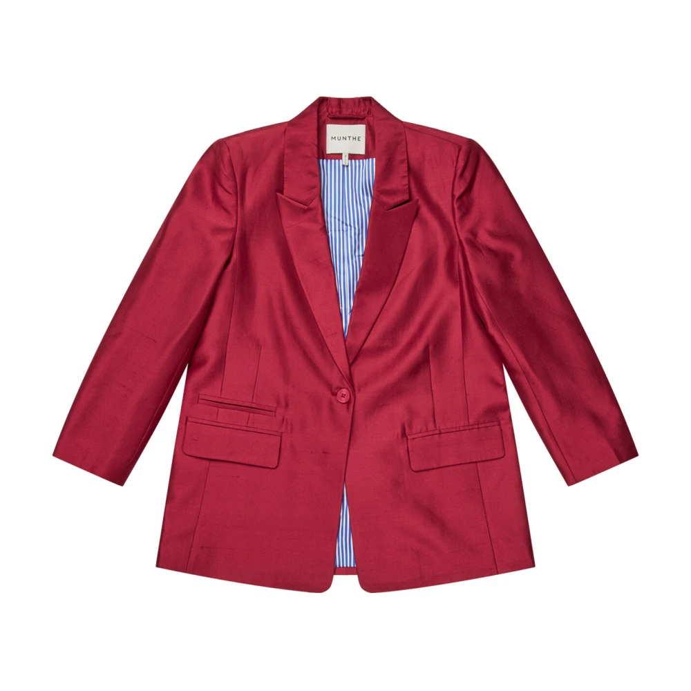Munthe - Jackets > Blazers - Red - Munthe - Modalova
