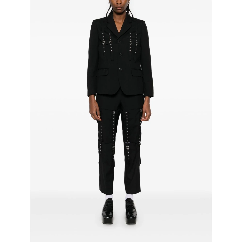 Noir Kei Ninomiya Zwarte Jassen met Stijl Black Dames