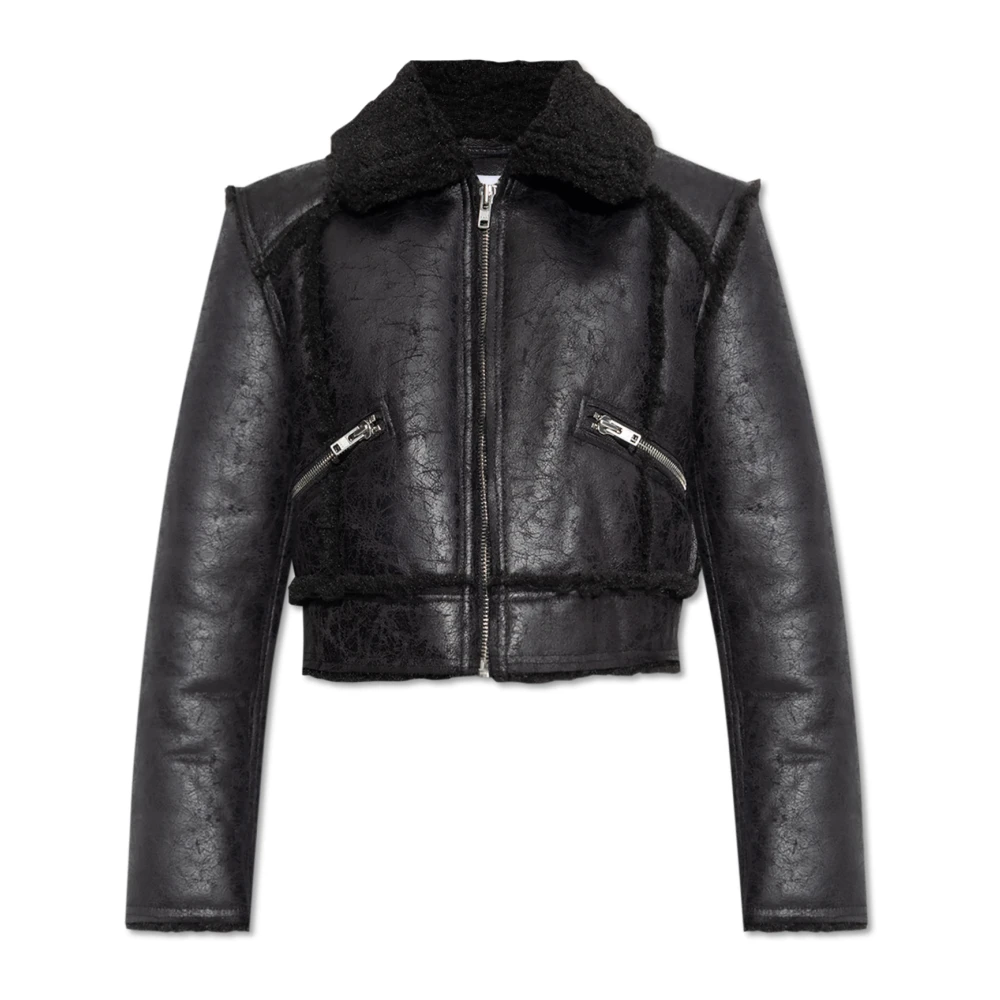 Stand Studio Shearling jas Nyrah Black Dames