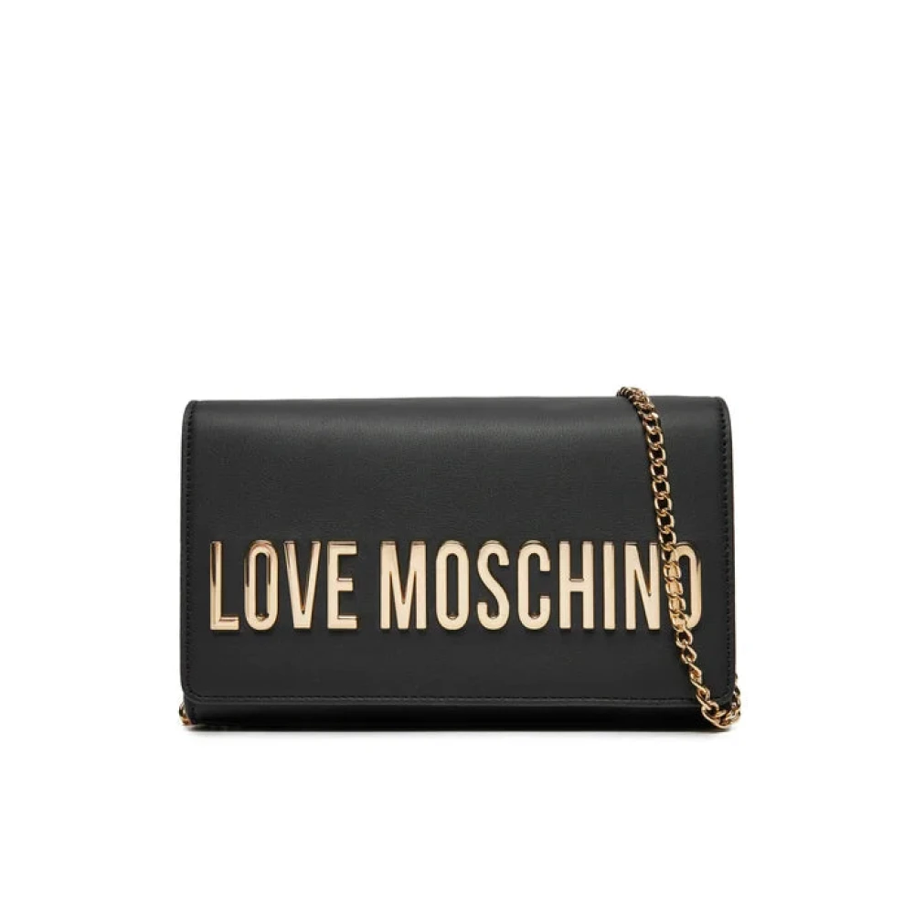 Love Moschino Women's Black Shoulder Bags, One Size, Shoulder Bag