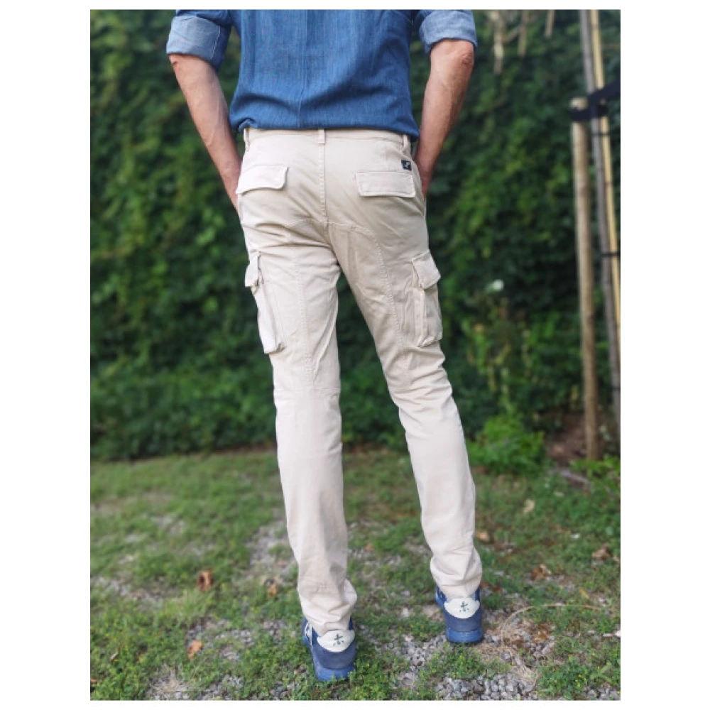Mason's Extra Slim Cargo Broek Beige Heren