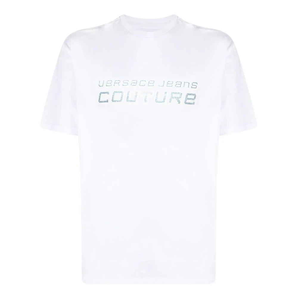 Versace Jeans Couture Men's White T-Shirts, L, T-Shirt