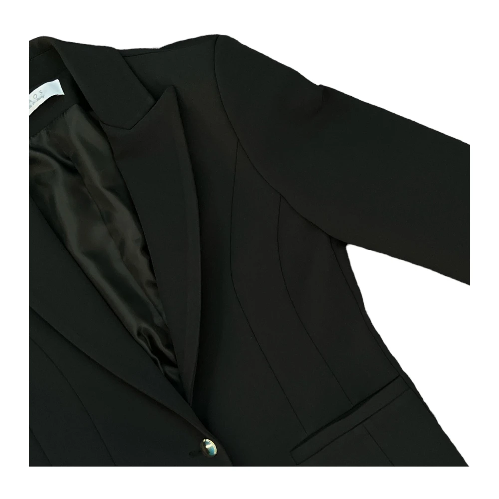Kaos Elegante Damesjas Synthetisch Materiaal Black Dames