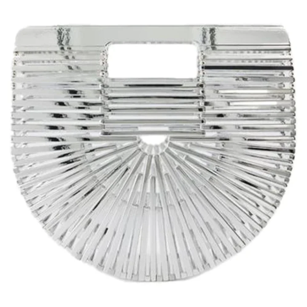 Cult Gaia Fabric clutches Gray Dames