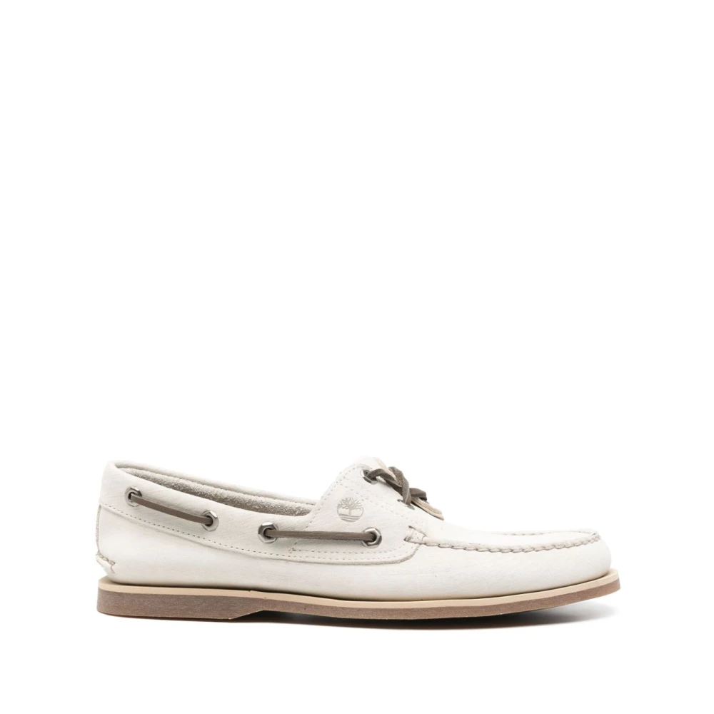 Timberland Men's Beige Classic Boat Moccasin