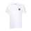 hvid-slim-fit-t-shirt-med-logo-patch