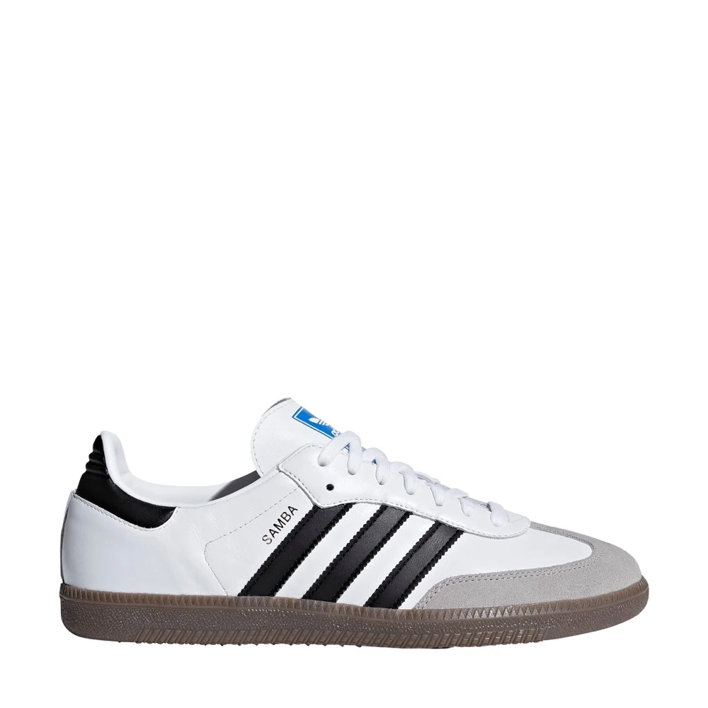 Adidas Originals Men's White Sneakers, 8 Uk, Samba Og Trainers