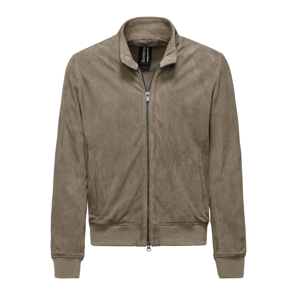 Jackets > Leather Jackets - - BomBoogie - Modalova