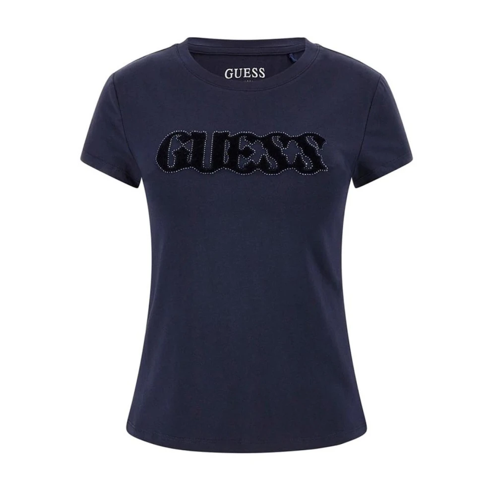 Guess - Tops > T-Shirts - Blue - Guess - Modalova