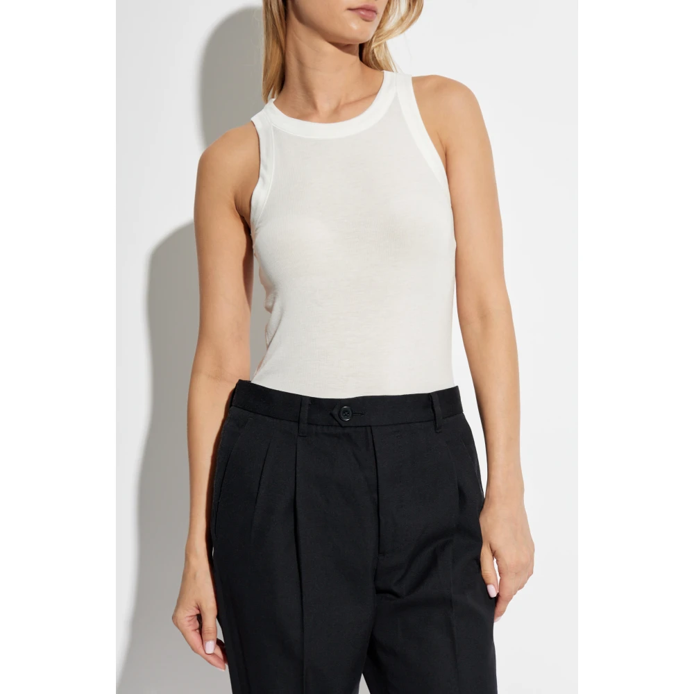 AllSaints Top Rina White Dames