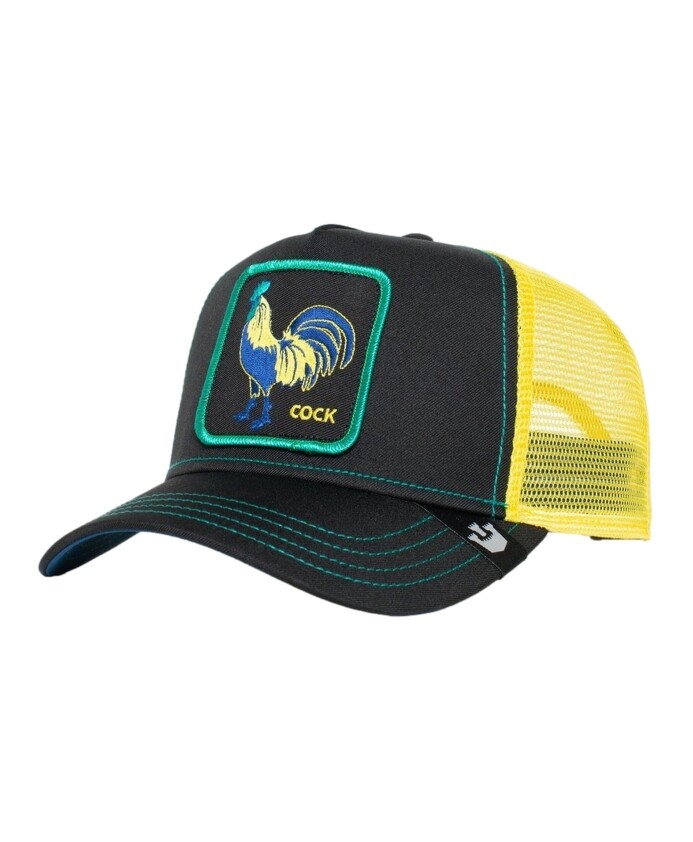 casquette-camionneur-coq-noir