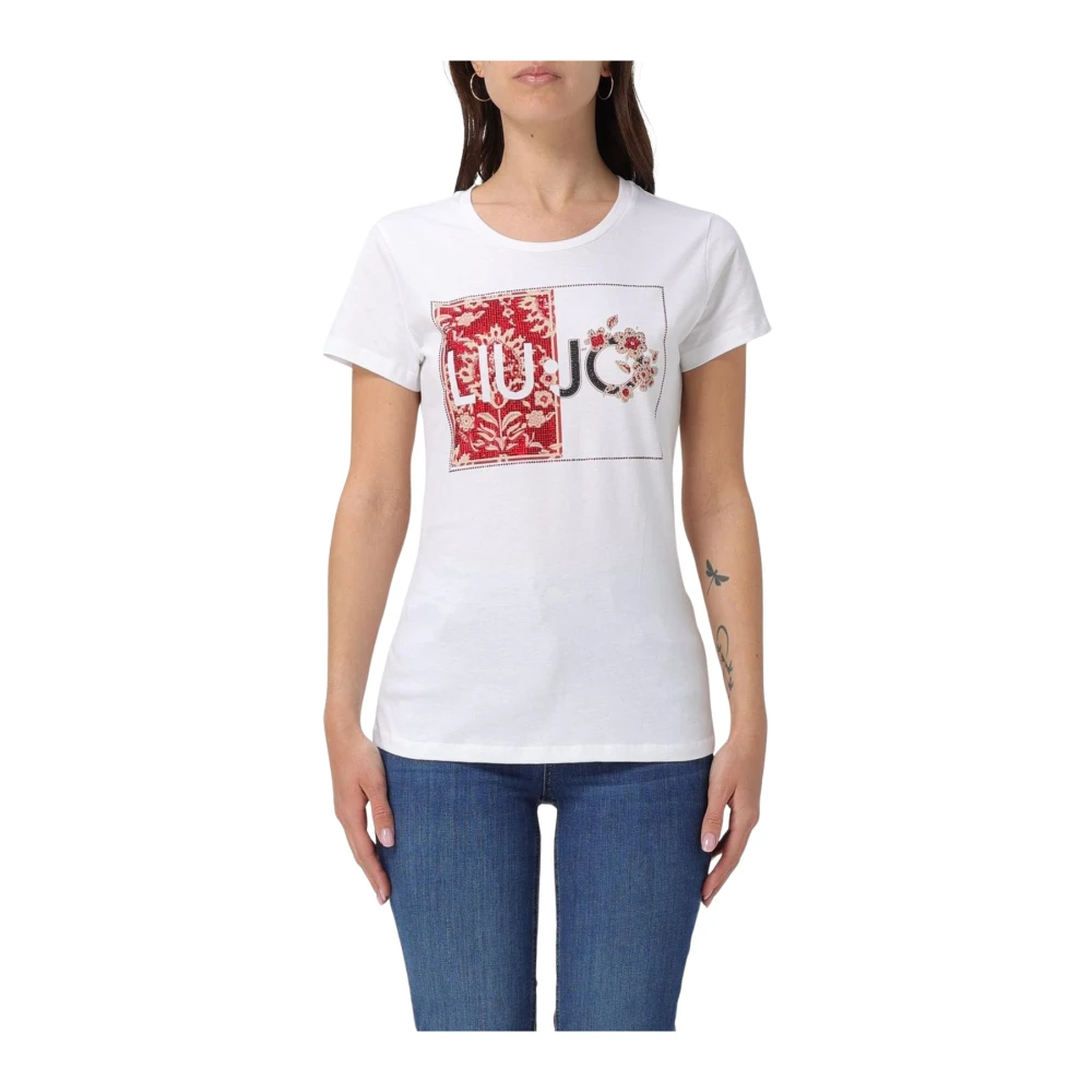 Liu Jo - Tops > T-Shirts - White - Liu Jo - Modalova