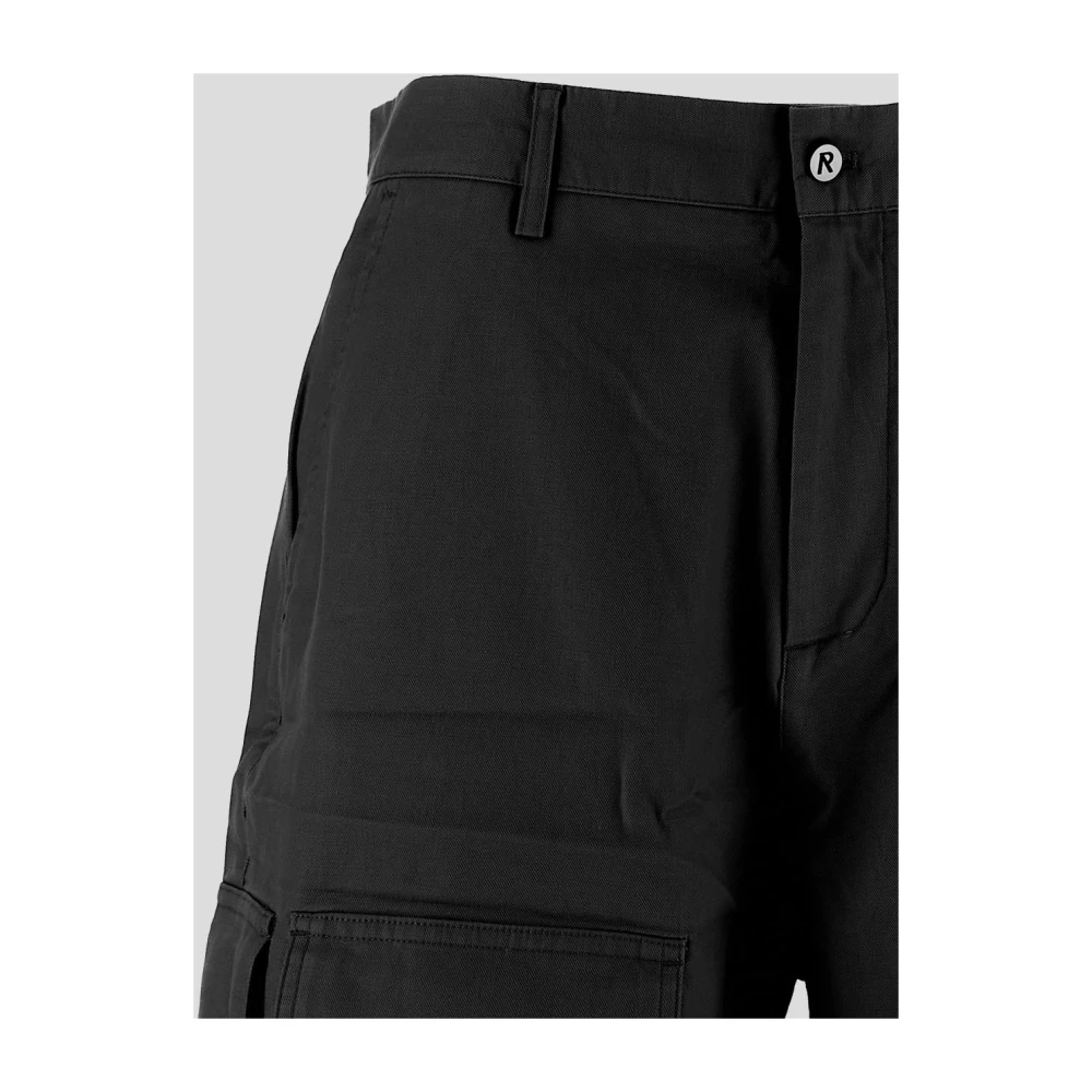 Represent Katoenen Bermuda Shorts Black Heren