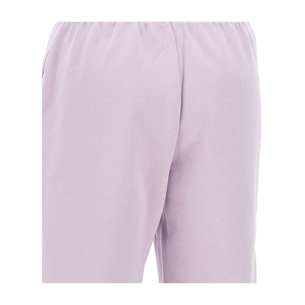 Rotate Birger Christensen Lila Katoenen Joggingbroek Purple Dames