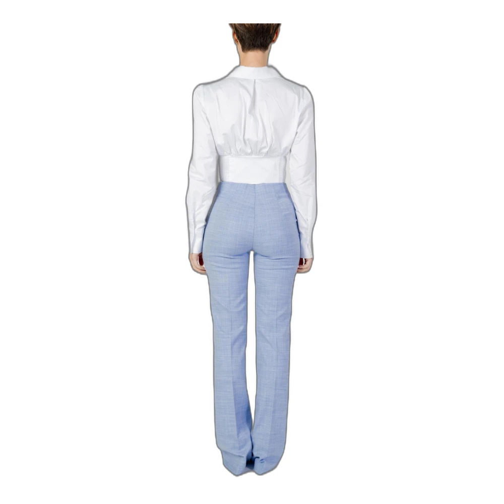 Guess Wit Overhemd met V-hals White Dames