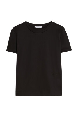 svart-bomull-t-shirt-med-broderat-logotyp