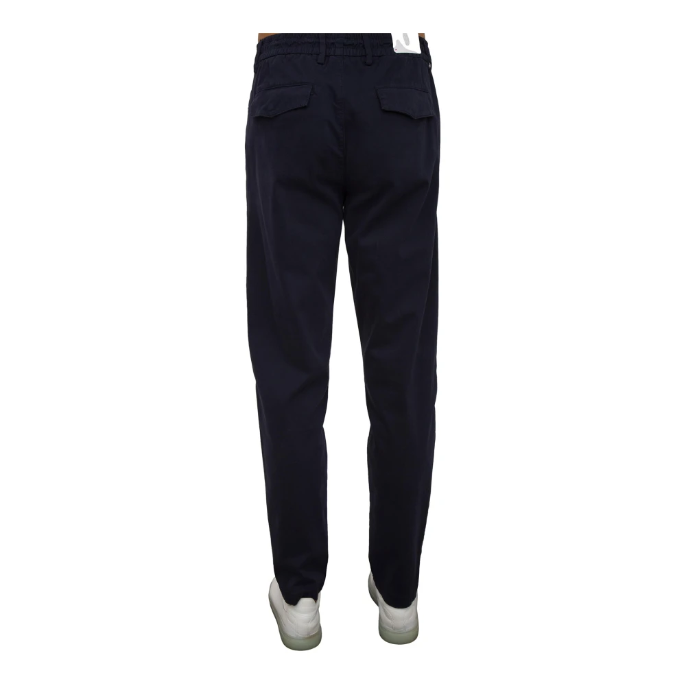 Eleventy Blauwe Jogger Broek Blue Heren