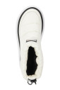 bottines-plates-rembourrees-blanches