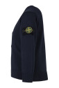 cardigan-bleu-en-coton-a-col-en-v