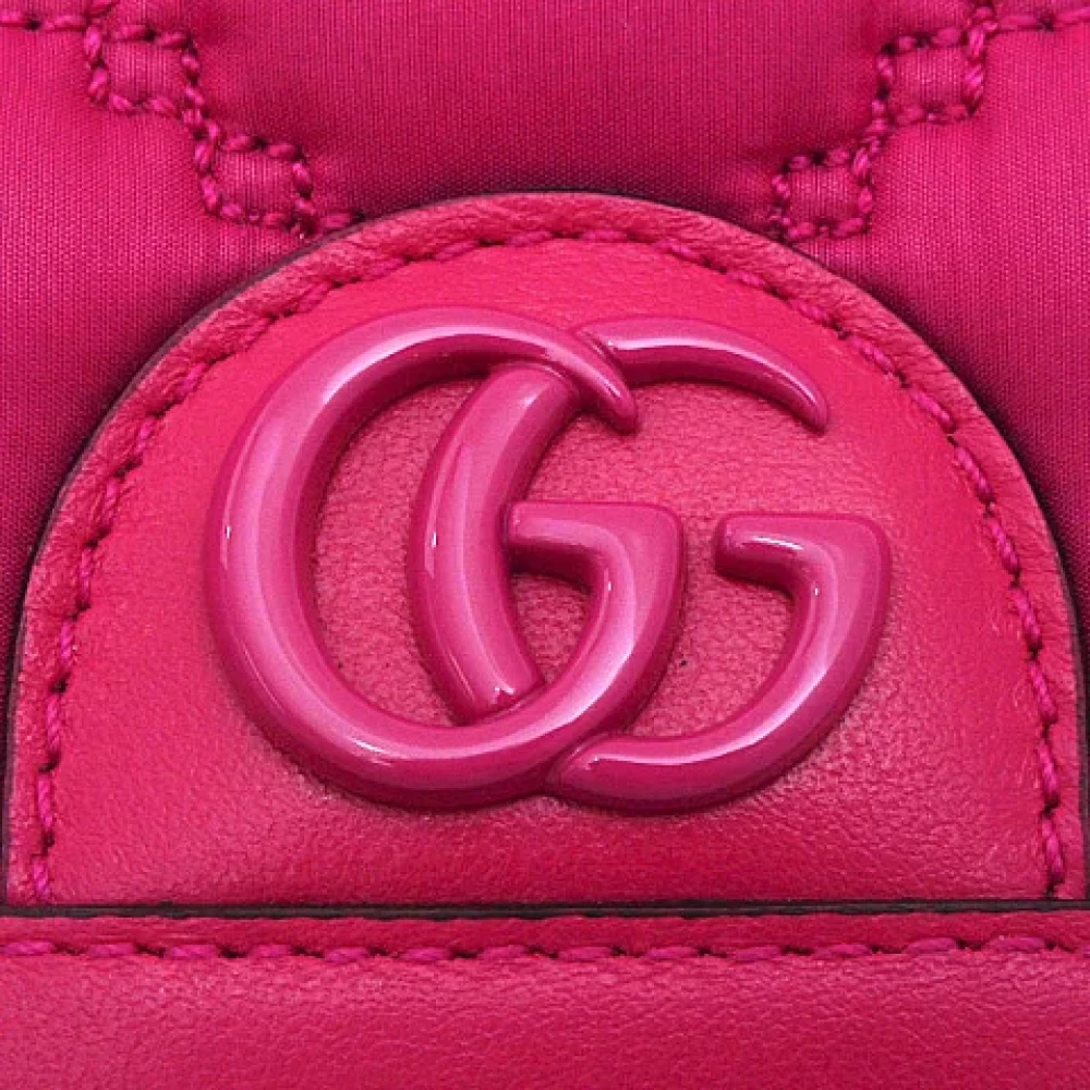 Gucci Vintage Pre-owned Leather gucci-bags Pink Dames