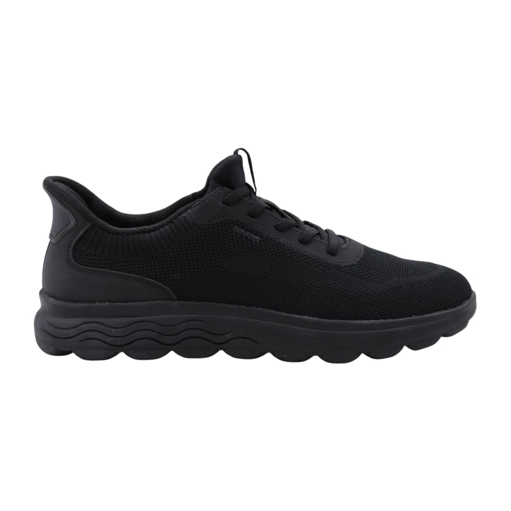 Geox Men's Black Samo Sneaker Size 8 Uk
