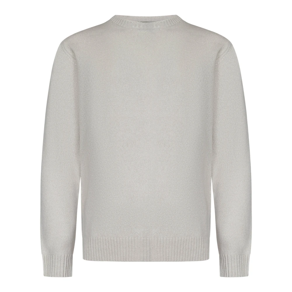 Low Brand Witte Sweater Aw24 White Heren
