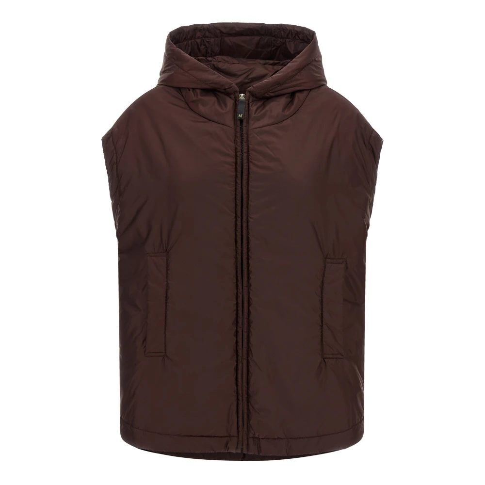 Max Mara , Waistcoats, Female, Red, 2XS, The Cube Mtcambra Vest